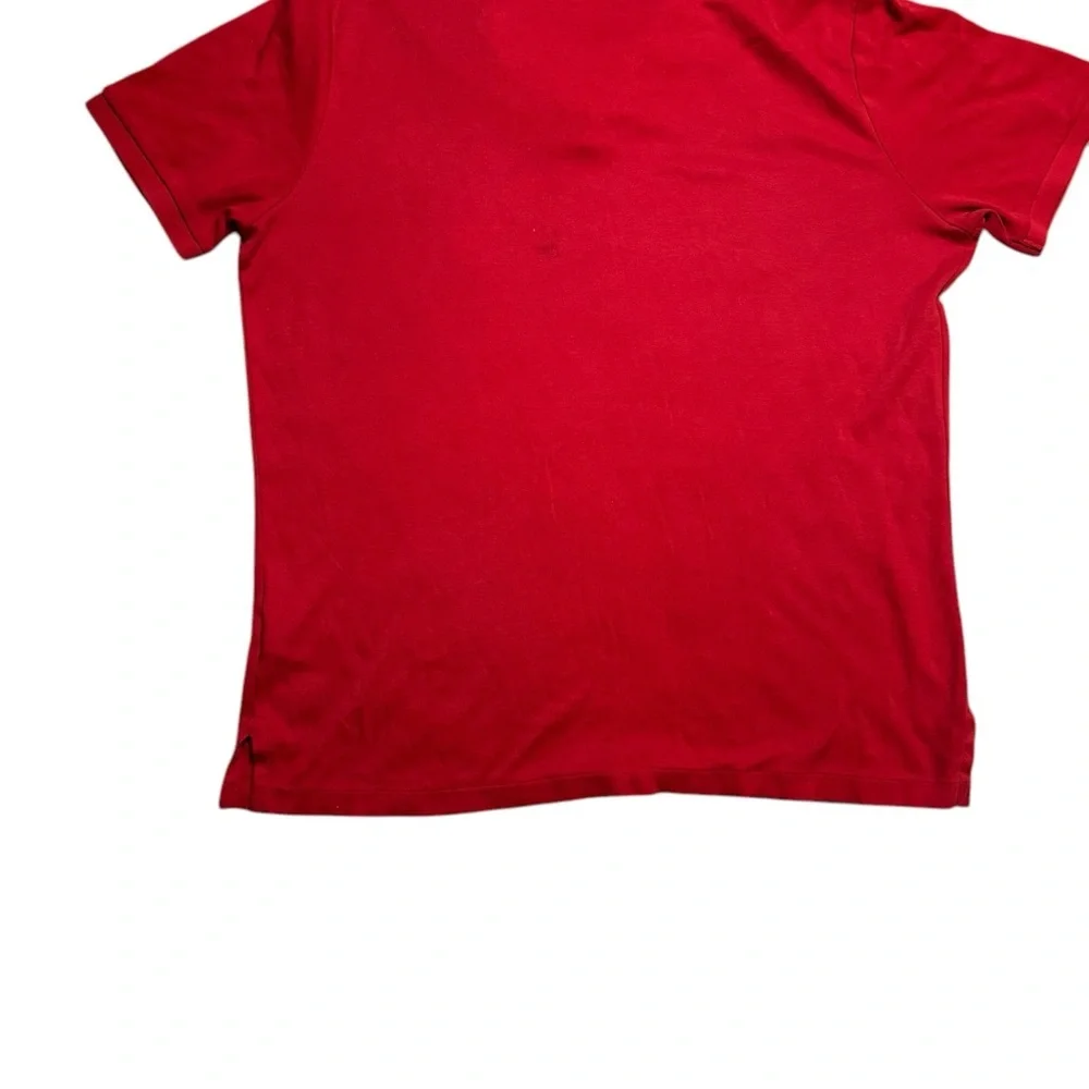 👕 Polo Ralph Lauren Men’s Classic Fit Red Polo Shirt Size L Casual Iconic 🐎 👕